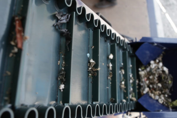 pirolizzatore in azione