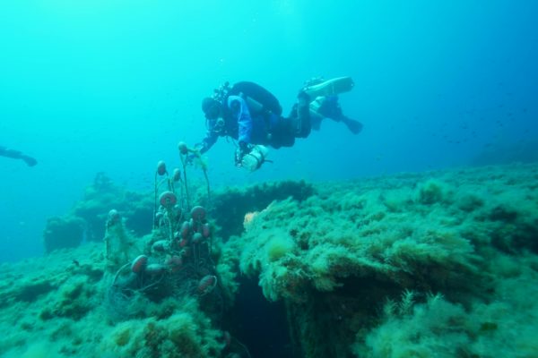 Divisione Subacquea Marevivo Rete Relitto Pavlos 1 Divisione Subacquea Marevivo Rete Relitto Pavlos 1