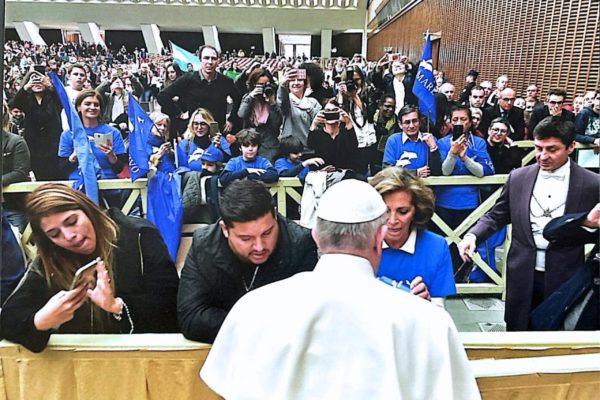 Marevivo Udienza Papa Francesco 1